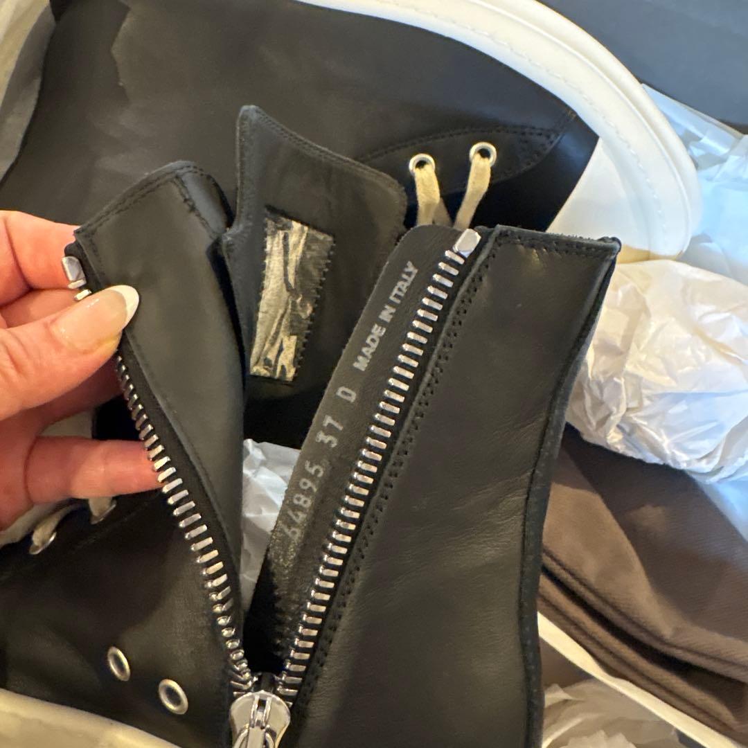 RICK OWENS \"Ramones\" ハイ・スニーカー スニーカー　ブーツ