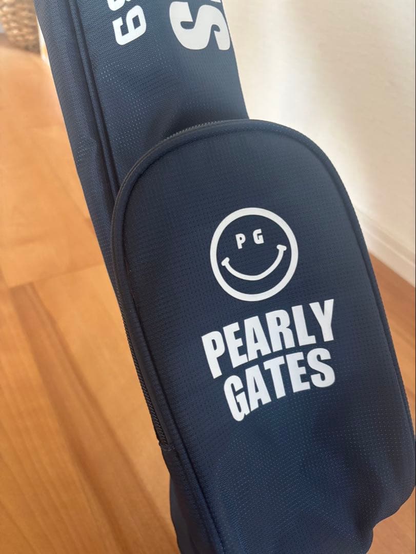 PEARLY GATES スタンドバッグ ネイビー