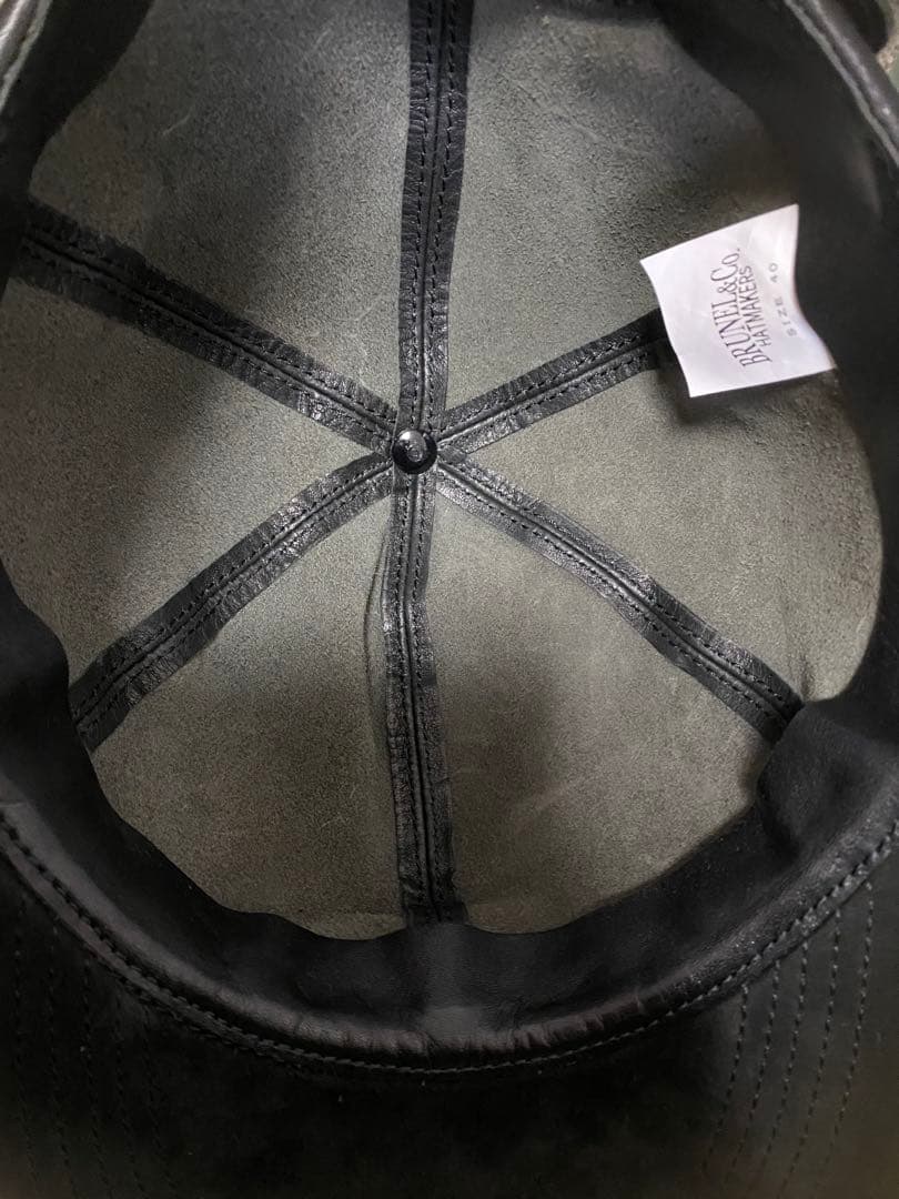 ［大人気］ BRUNEL & CO. KLOOTCH クルーチ レザーキャップ