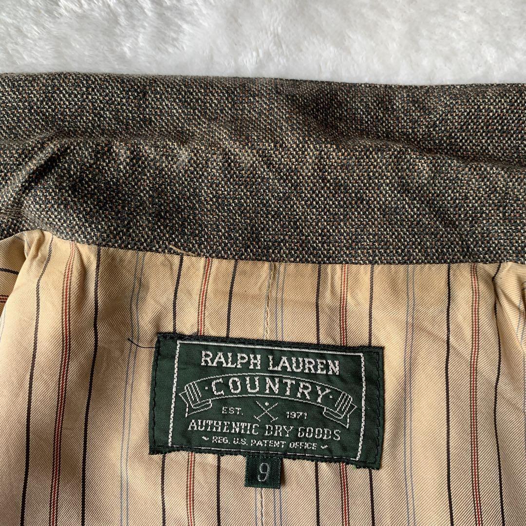 超希少 90s ラルフローレン ポロ カントリー ベスト ジレ ウール