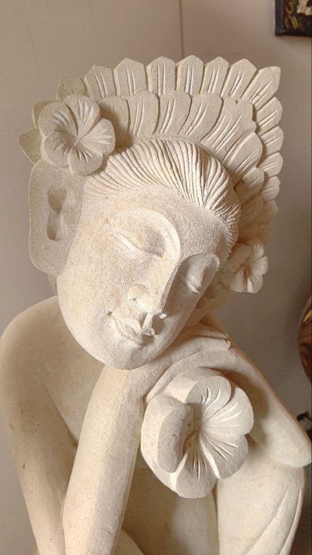 わざお　バリ島 バリニーズ 砂岩 アジアン アジアン風 石像