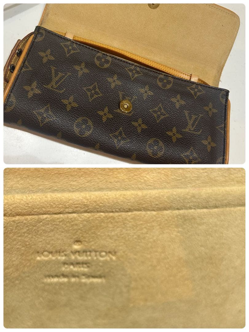 LOUIS VUITTON モノグラム ポシェットツイン