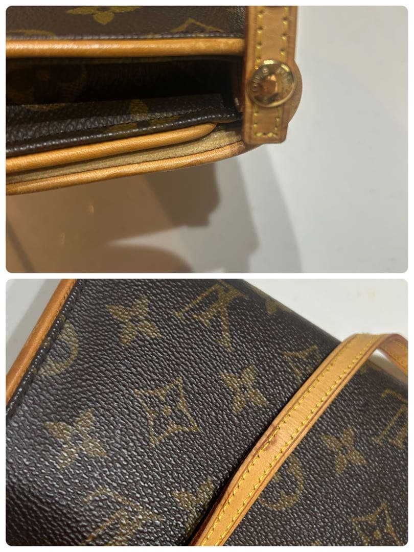 LOUIS VUITTON モノグラム ポシェットツイン