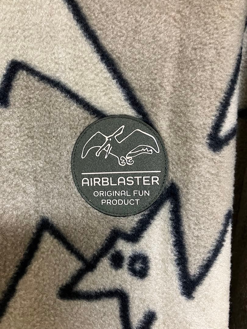 24-25 AIR BLASTER ハーフジップフリース