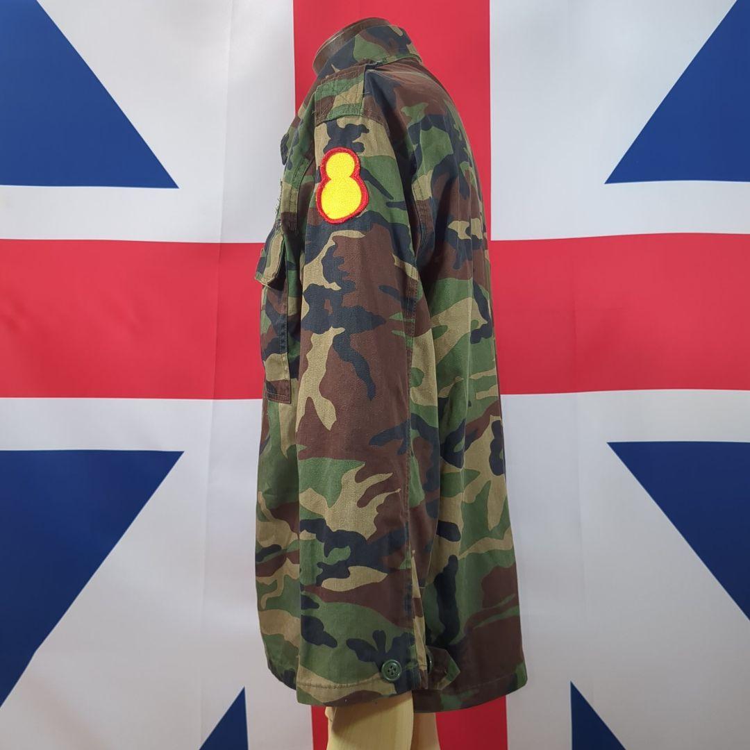 【実物】韓国陸軍 M90ウッドランド迷彩上下セット