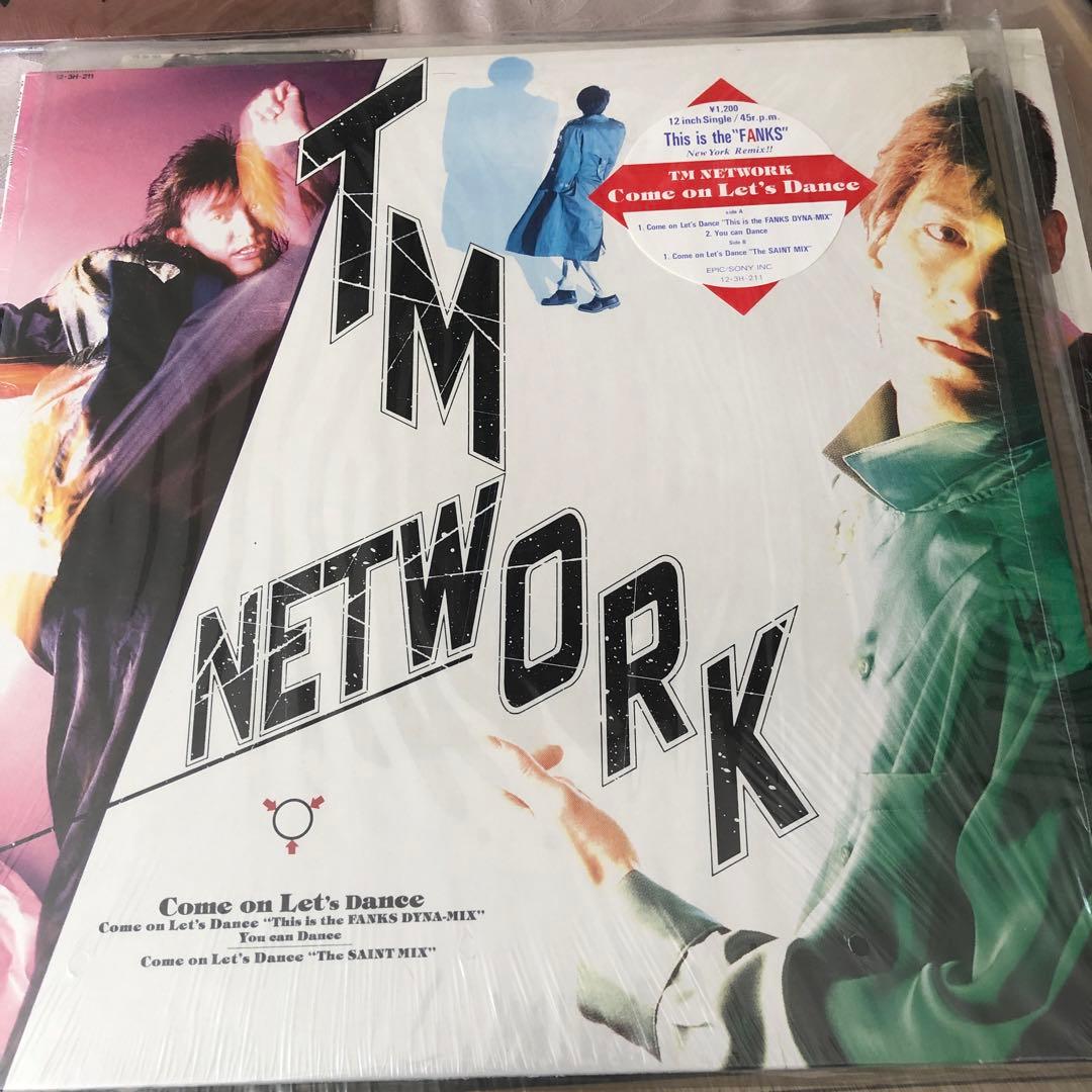 TM NETWORK レコードセット 自己制御とヒューマンシステム
