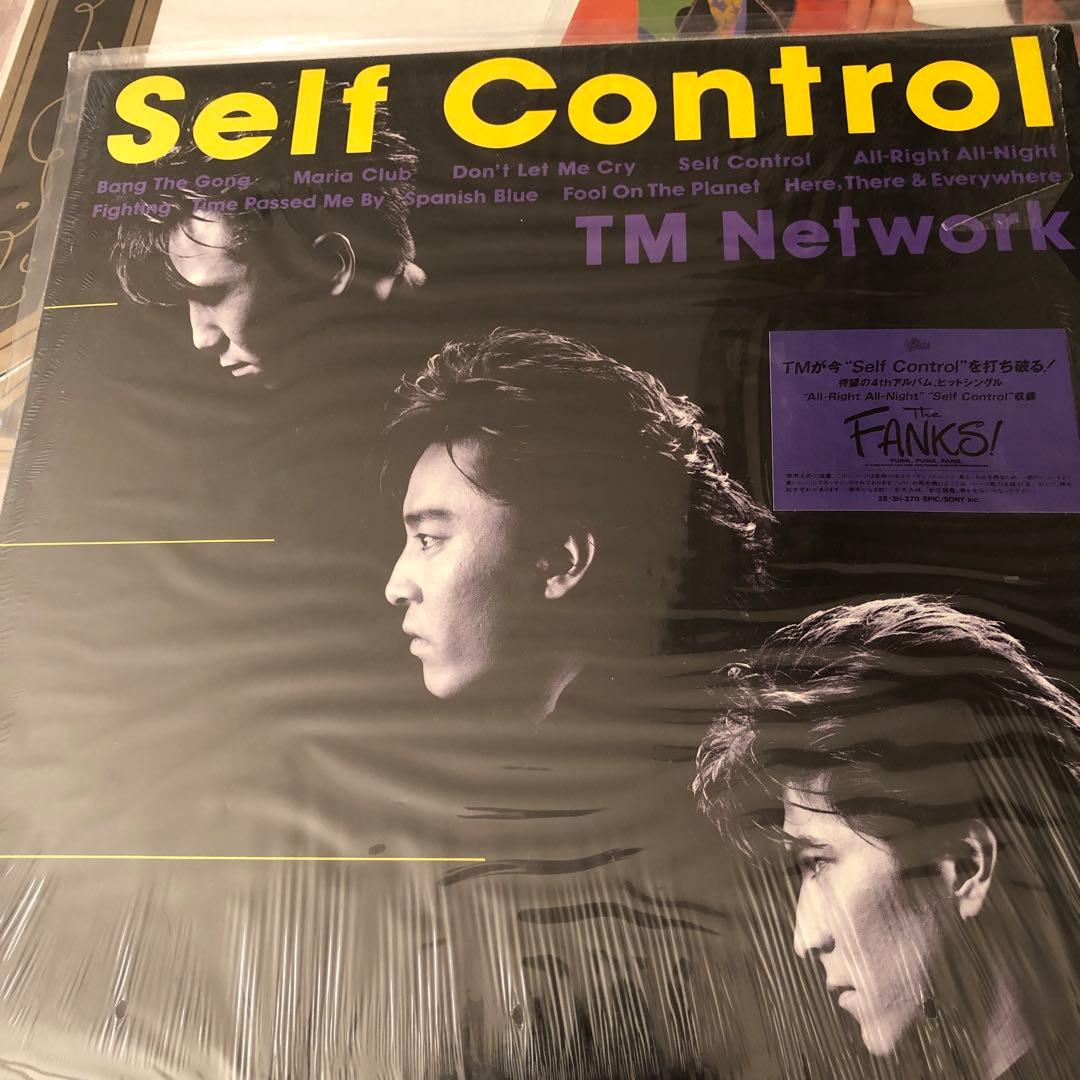 TM NETWORK レコードセット 自己制御とヒューマンシステム