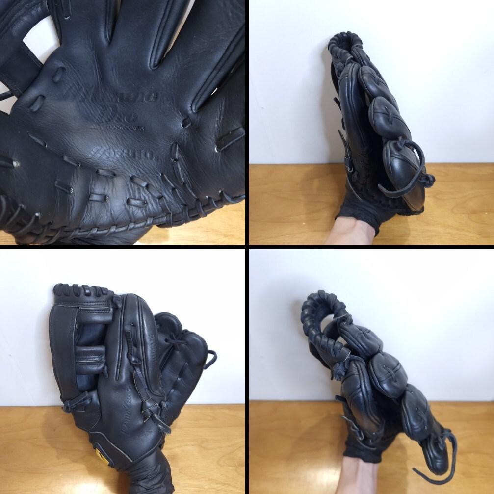 ミズノプロ 日本製 波賀製 K-KLUB限定モデル 良品 投手用 軟式グローブ