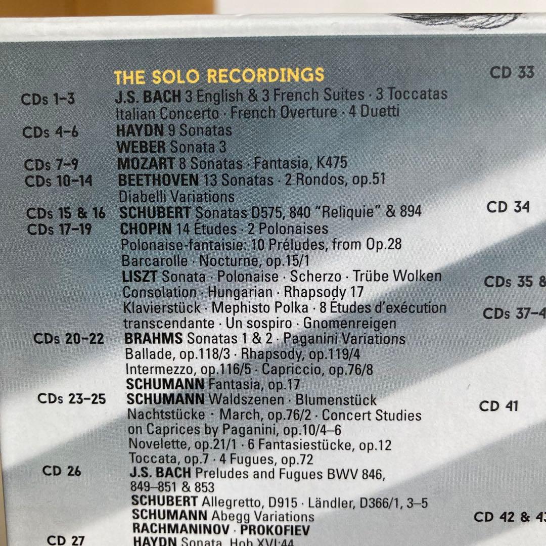 スヴィヤトスラフ・リヒテル／デッカ、フィリップス、ＤＧ録音全集（５１ＣＤ）