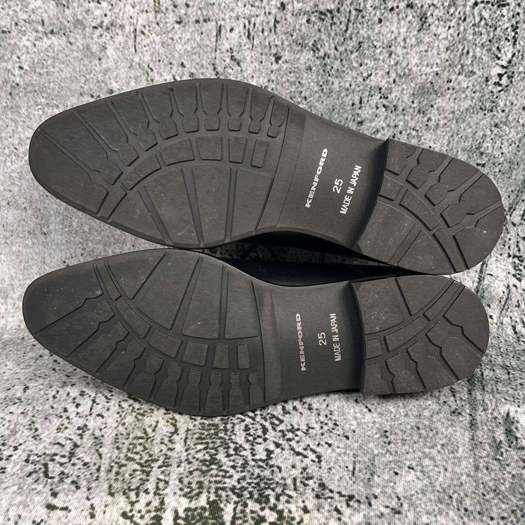 新品同様 ケンフォード KB48 ストレートチップ ブラック
