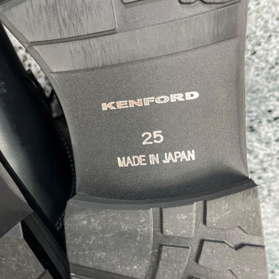 新品同様 ケンフォード KB48 ストレートチップ ブラック