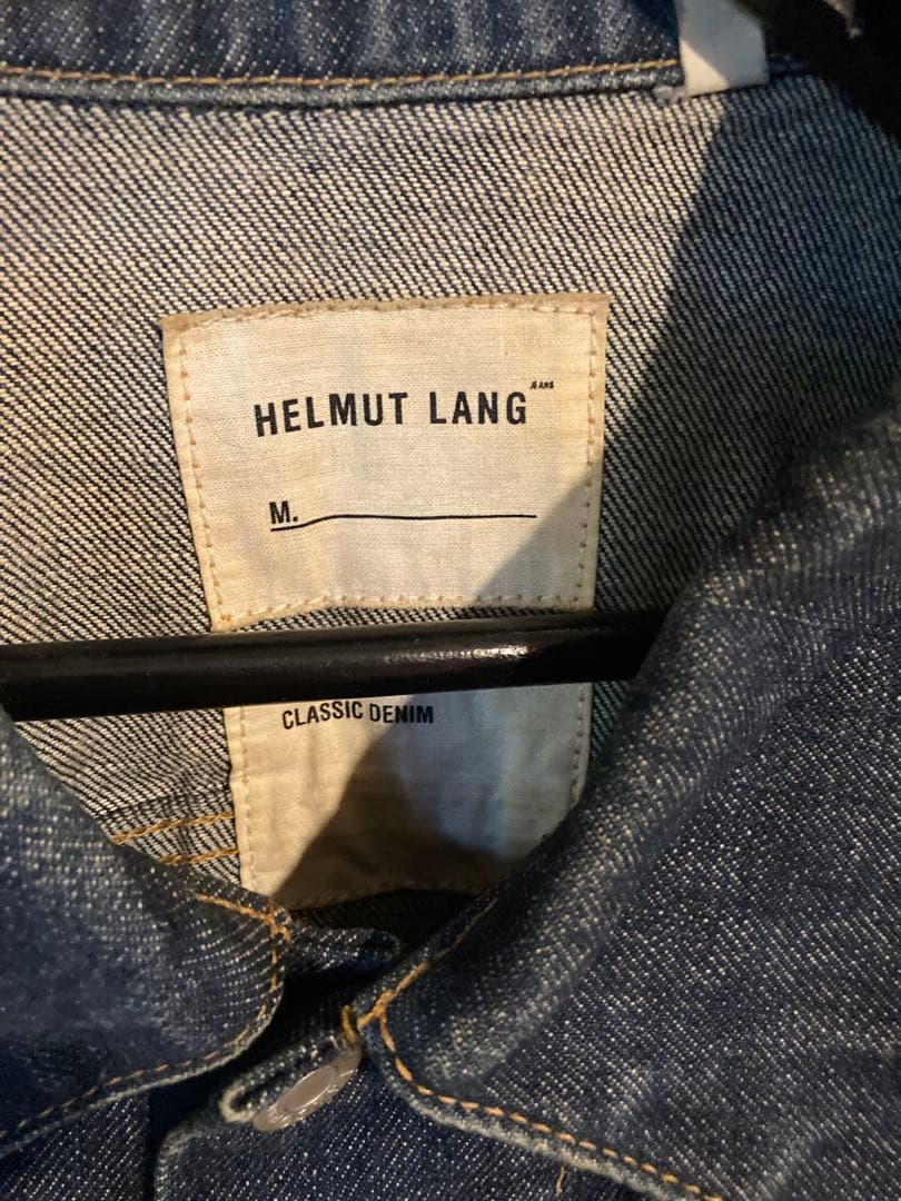HELMT LANG クラシックデニムジャケット Mサイズ　美品