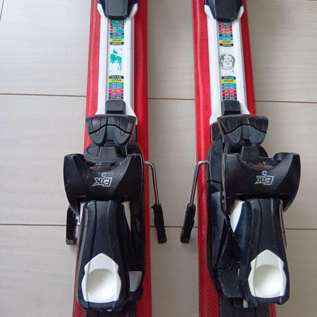 ダイナミック スキー 130cm 板 ストック スキーケース セット