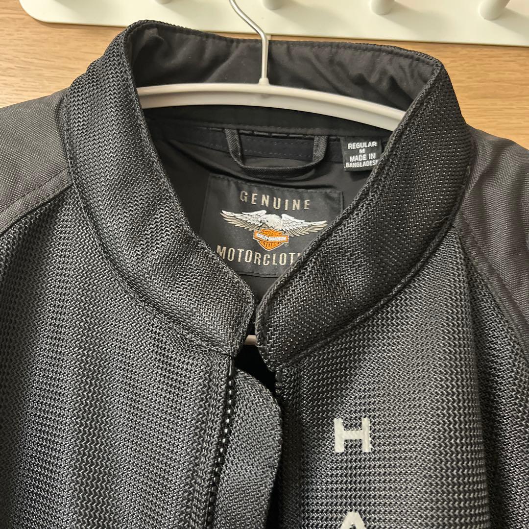 Harley-Davidson メッシュジャケット Mサイズ　ブラック　黒