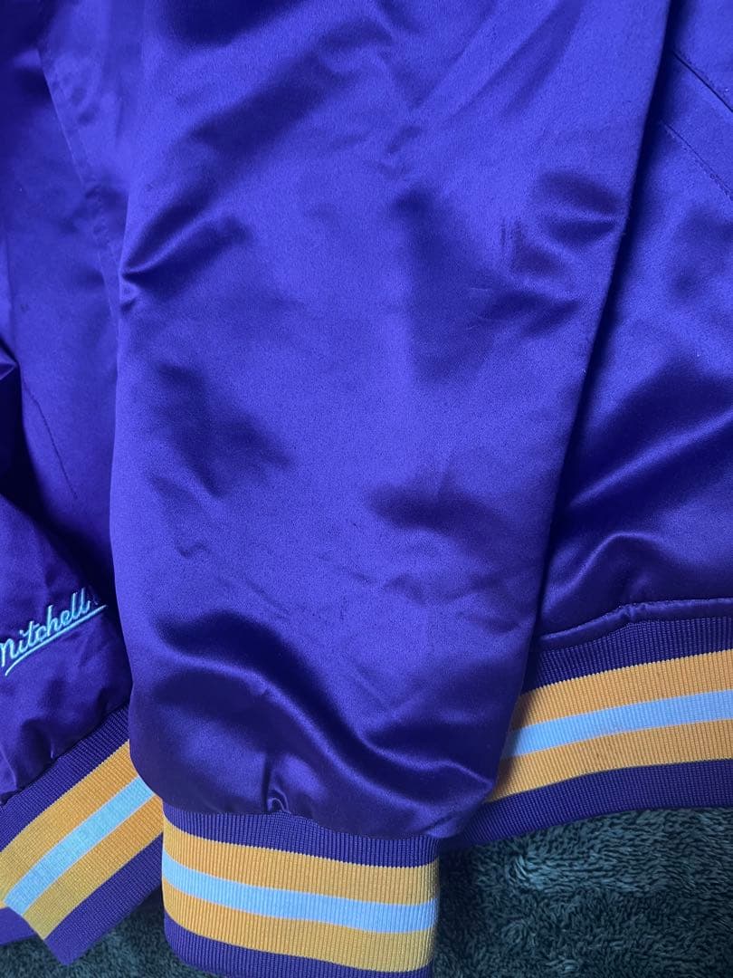 【正規品】Mitchell & Ness Lakers スタジャン NBA公式