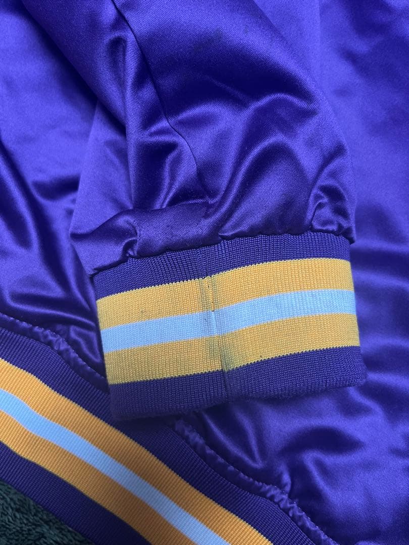 【正規品】Mitchell & Ness Lakers スタジャン NBA公式