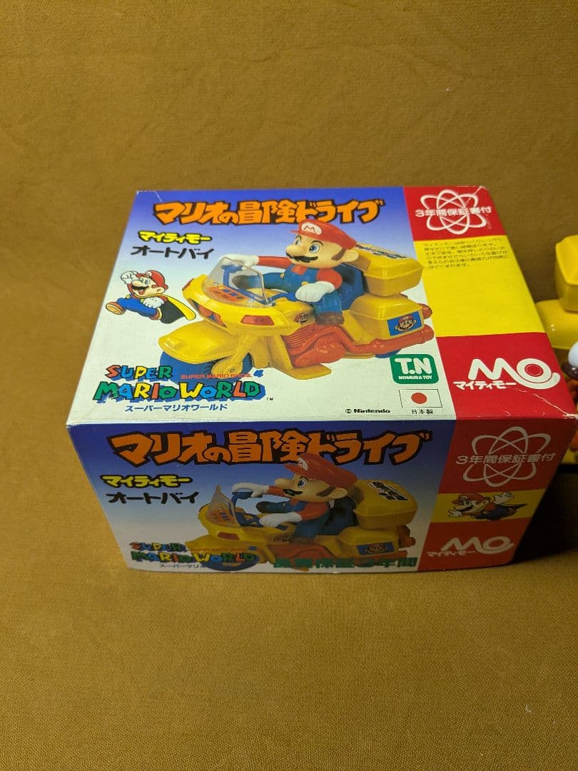j*m様 マリオの冒険ドライブ　マイティモー　オートバイ　野村トーイ　　Nint