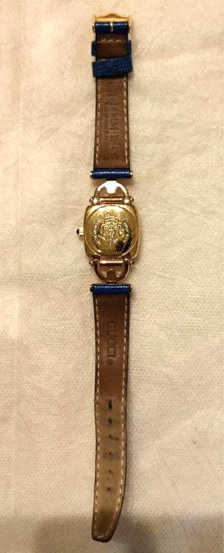 専用⭐︎グッチ GUCCI ホースビット 革ベルト ゴールド レディース 腕時計