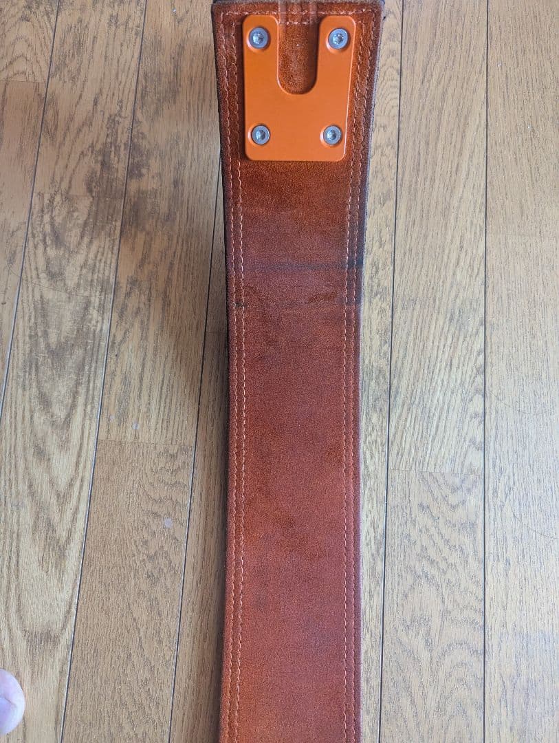 SBD パワーリフティングベルト　Forge Lサイズ　13mm オレンジ