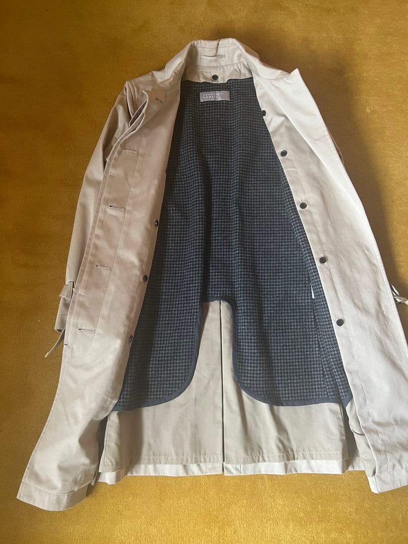 マーガレットハウエル　トレンチコート　取り外せるライナー付き