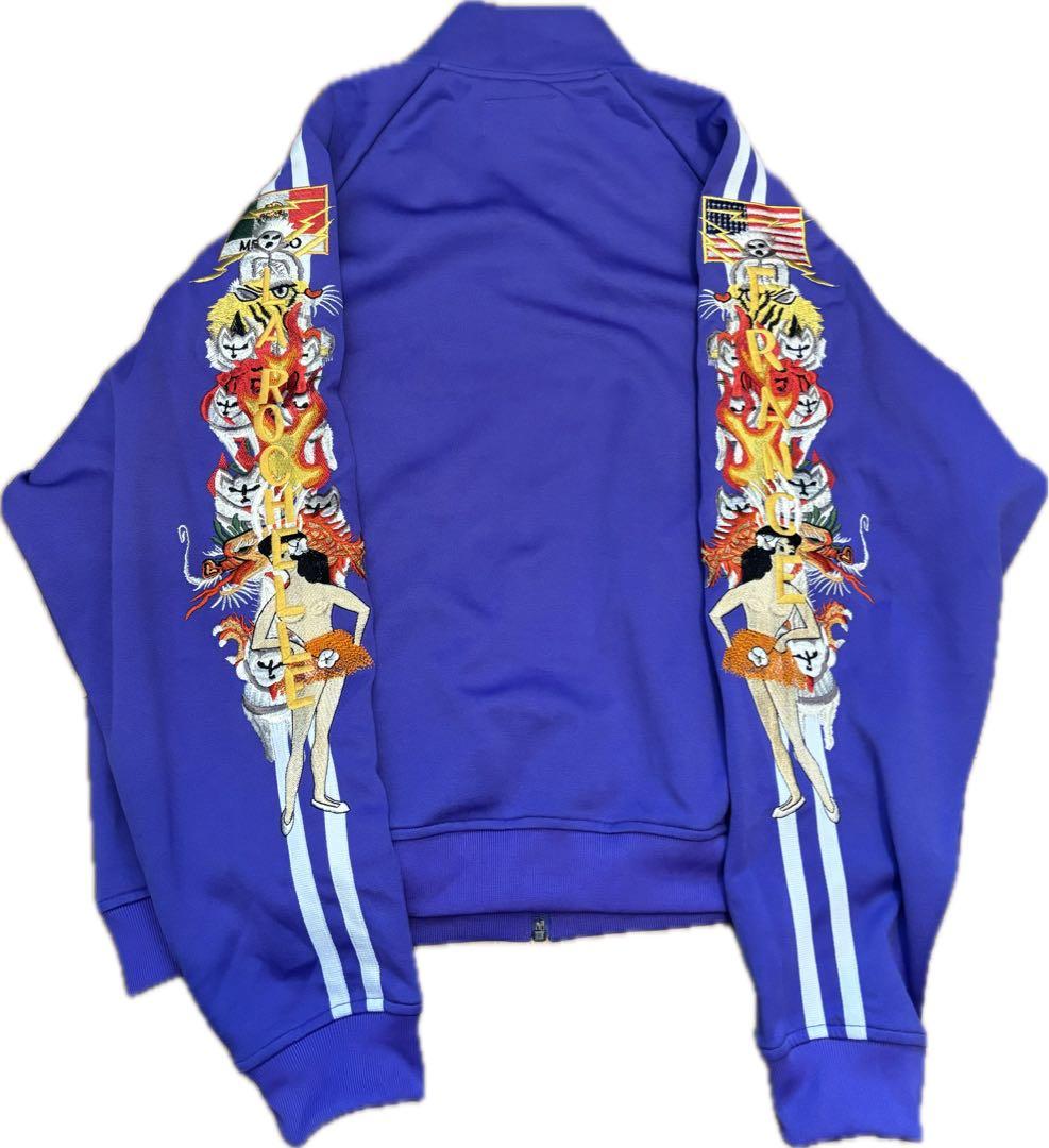 トップス doublet CHAOS EMBROIDERY TRACK JAKET