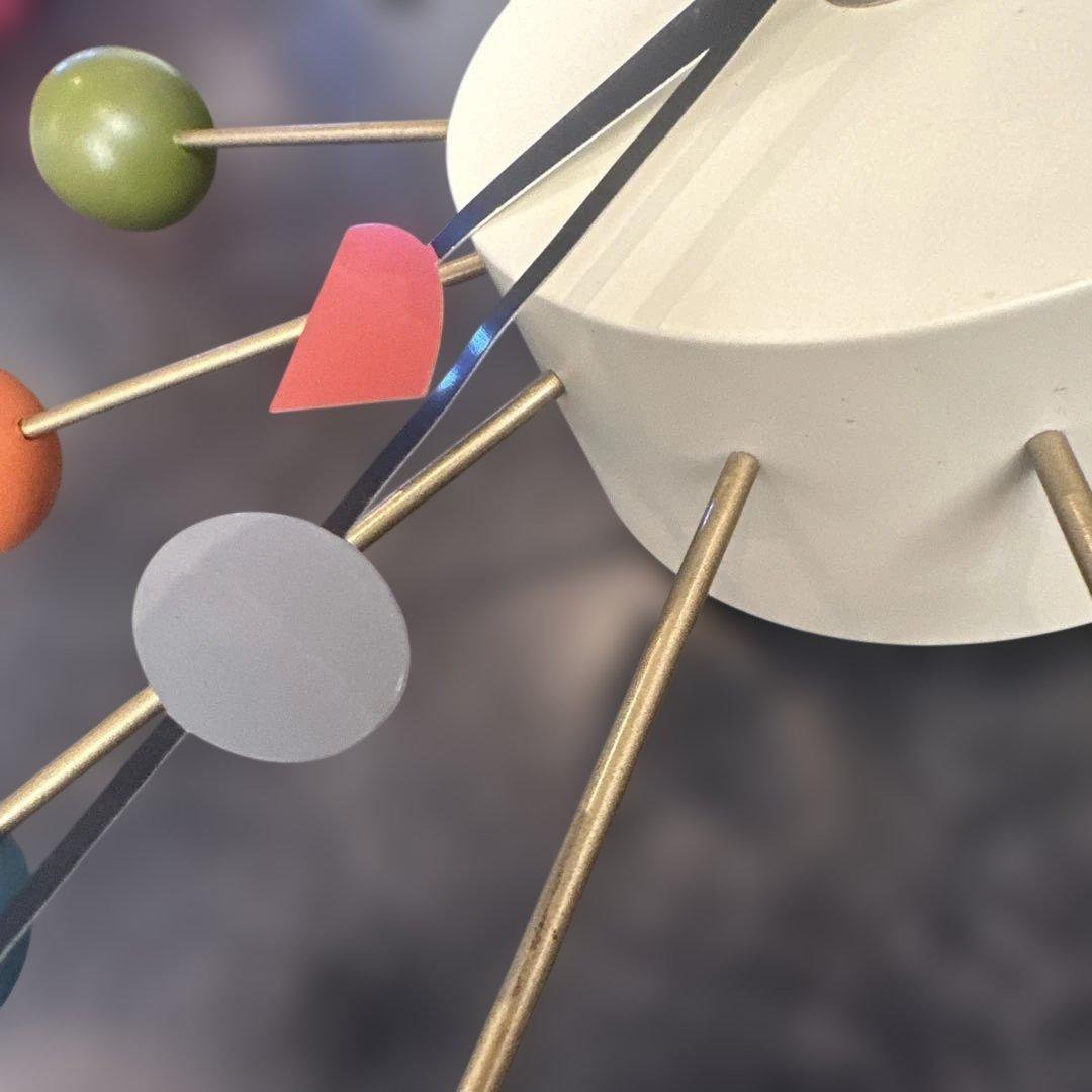 ボール・クロック ジョージネルソン リプロダクト　マルチカラー