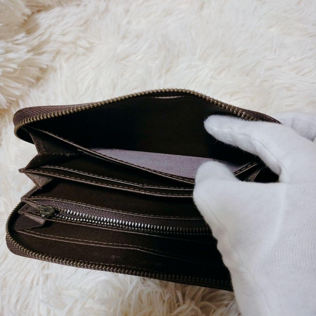 わちふぃーるど ダヤン 手染め ラウンド 財布 タシルの街角