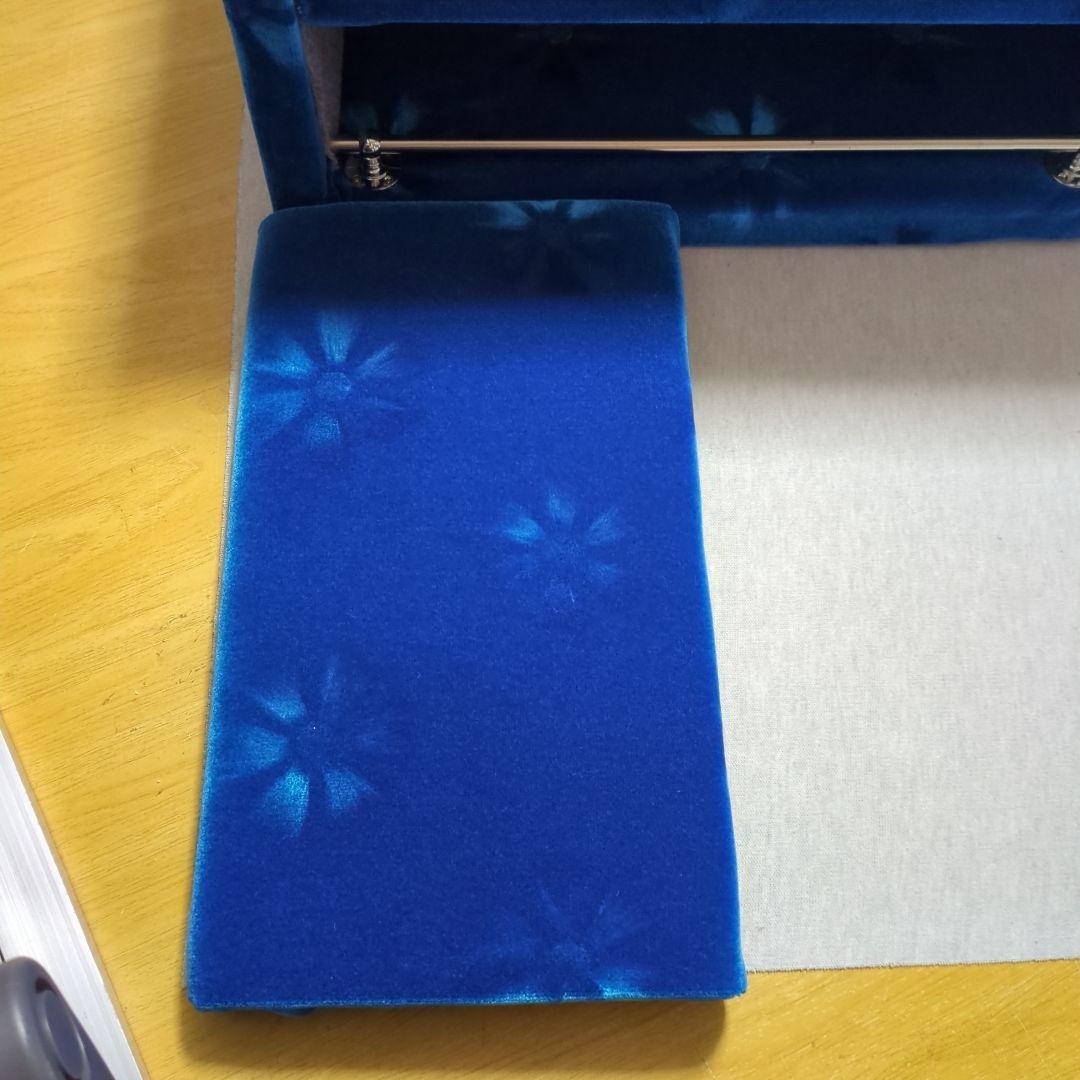 【hiro.0000】① コンソールBOX棚3点【コスモスブルー】