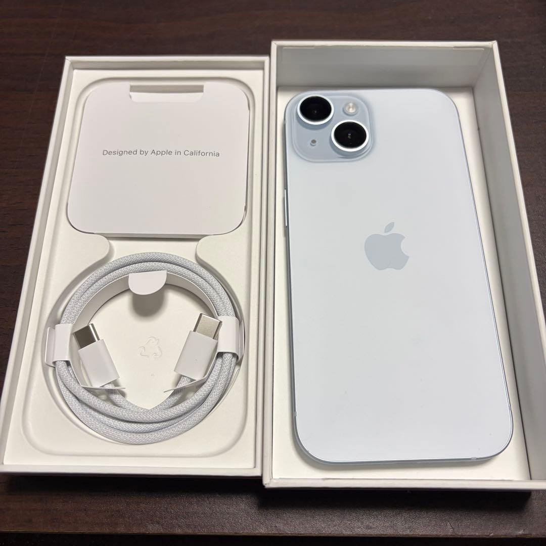Apple iPhone 15 ブルー　128GB