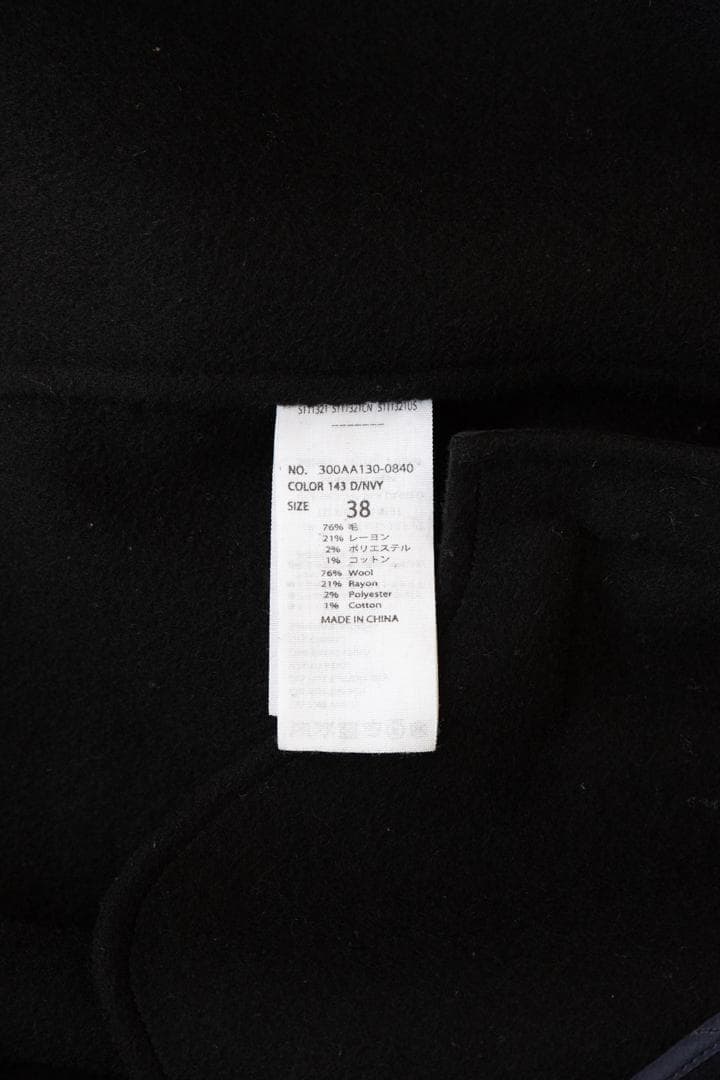 ENFOLD エンフォルド ウール レーヨン チェスターコート