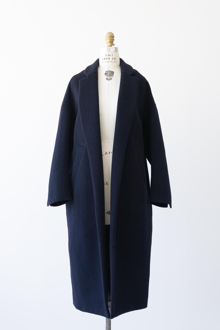 ENFOLD エンフォルド ウール レーヨン チェスターコート