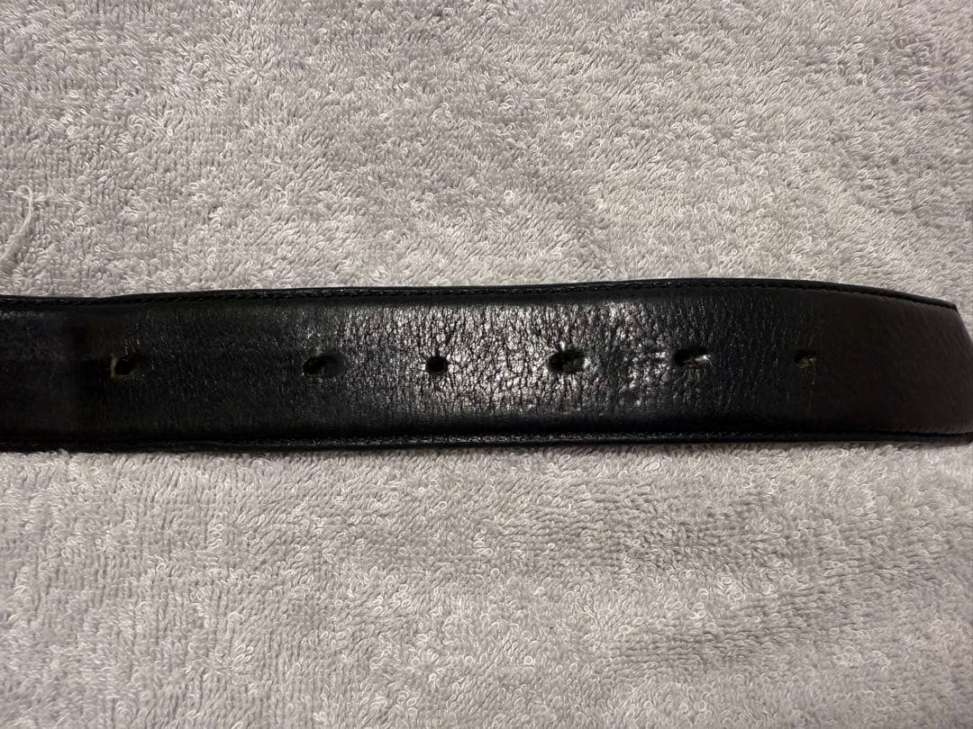 クロムハーツ（原本無）ケルティックローラーレザーベルト38インチ