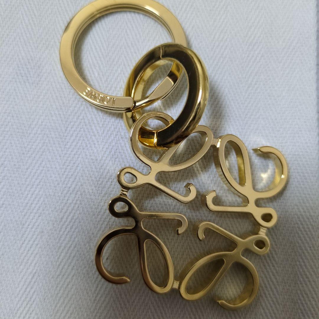 rinakoha12さん専用LOEWEロエベ アナグラムキーリング チャーム