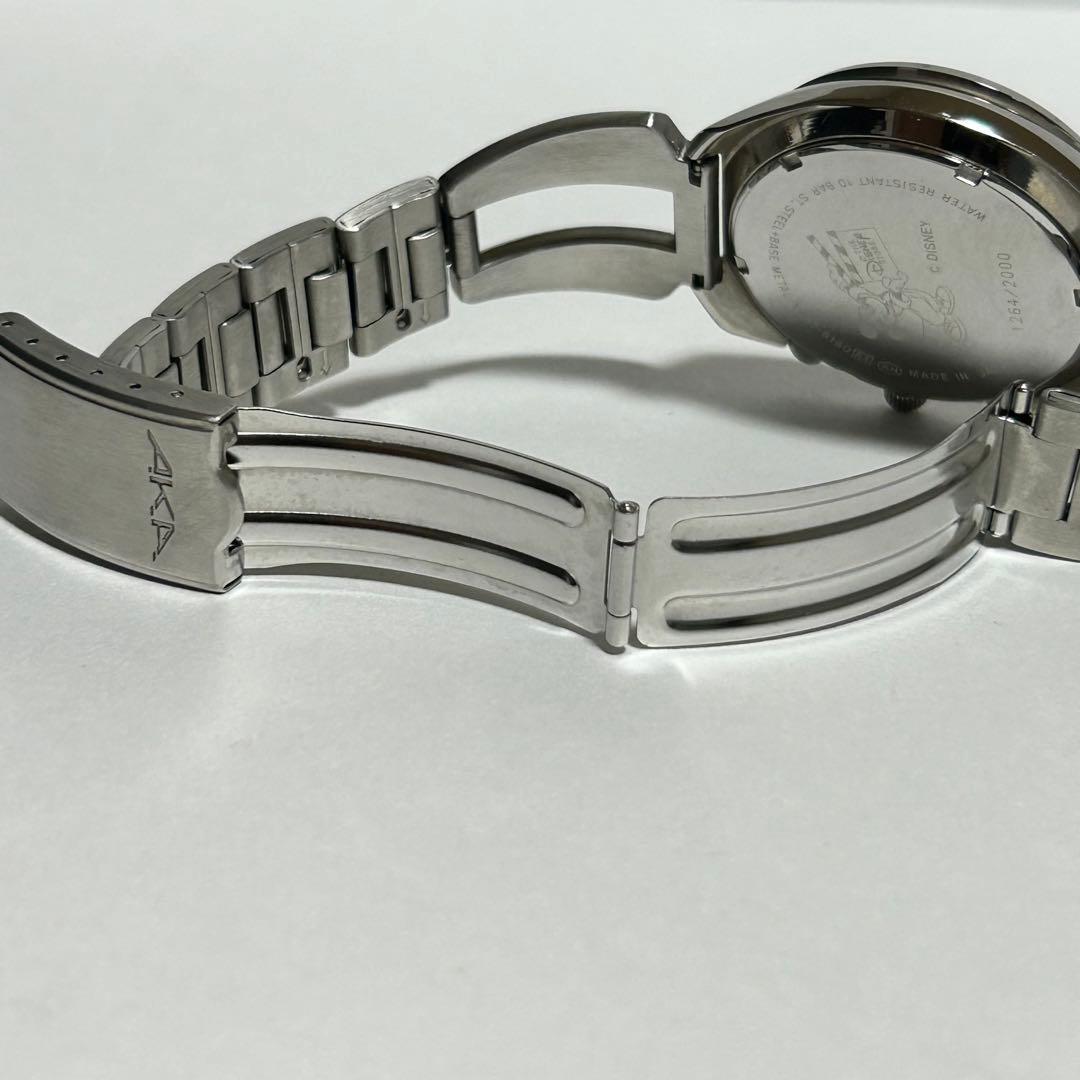 稼働/2000本限定 SEIKO ALBA ディズニーコラボ クロノグラフ