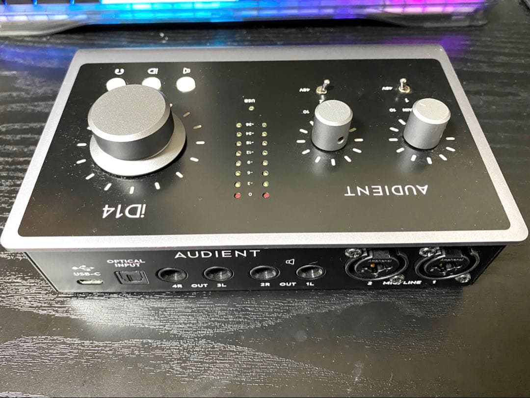 AUDIENT iD14mk II オーディオインターフェイス 本体