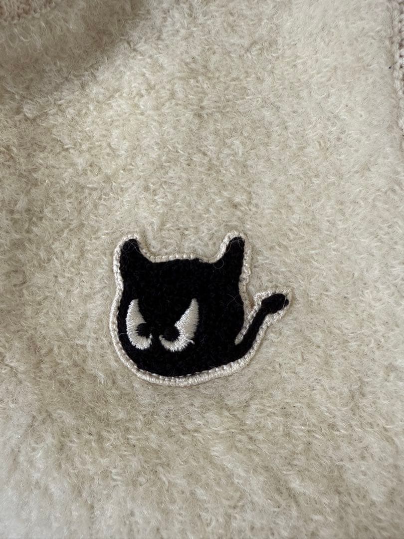 WAAC ボアベスト　ジャケット サイズ2 アイボリー