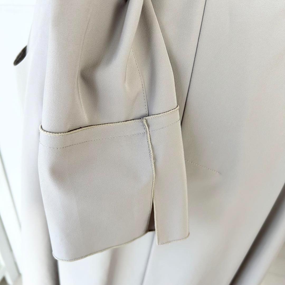 フォクシーニューヨーク 丸襟 Ａライン トレンチコート ベージュ 38