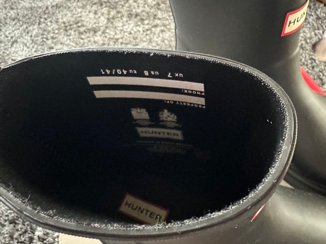 靴 HUNTER ORIGINAL PLAY BOOT SHORT 8