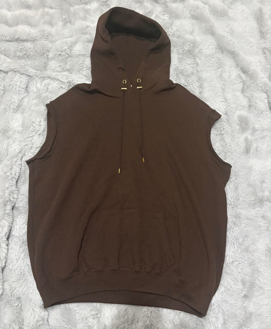 名品♡ 【アパルトモン別注】AMERICANA フードスウェット ブラウン