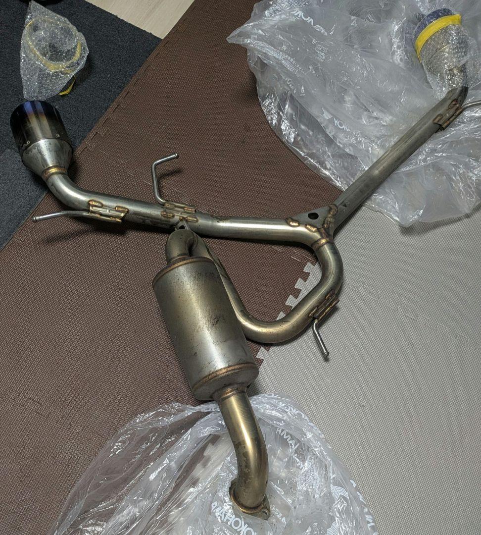 【手渡し希望】スイフトスポーツZC33Sガナドールマフラー