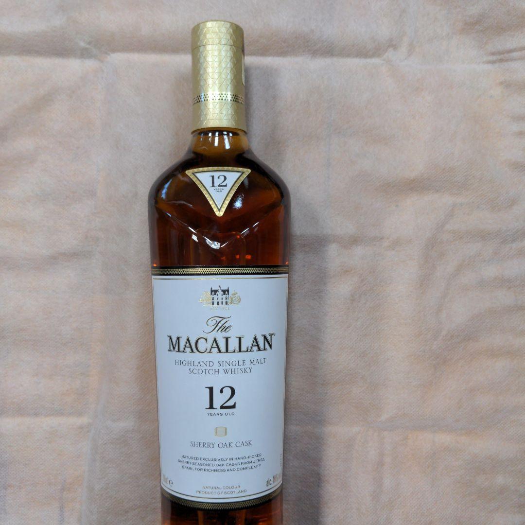 マッカラン12年　SHERRY OAK CASK