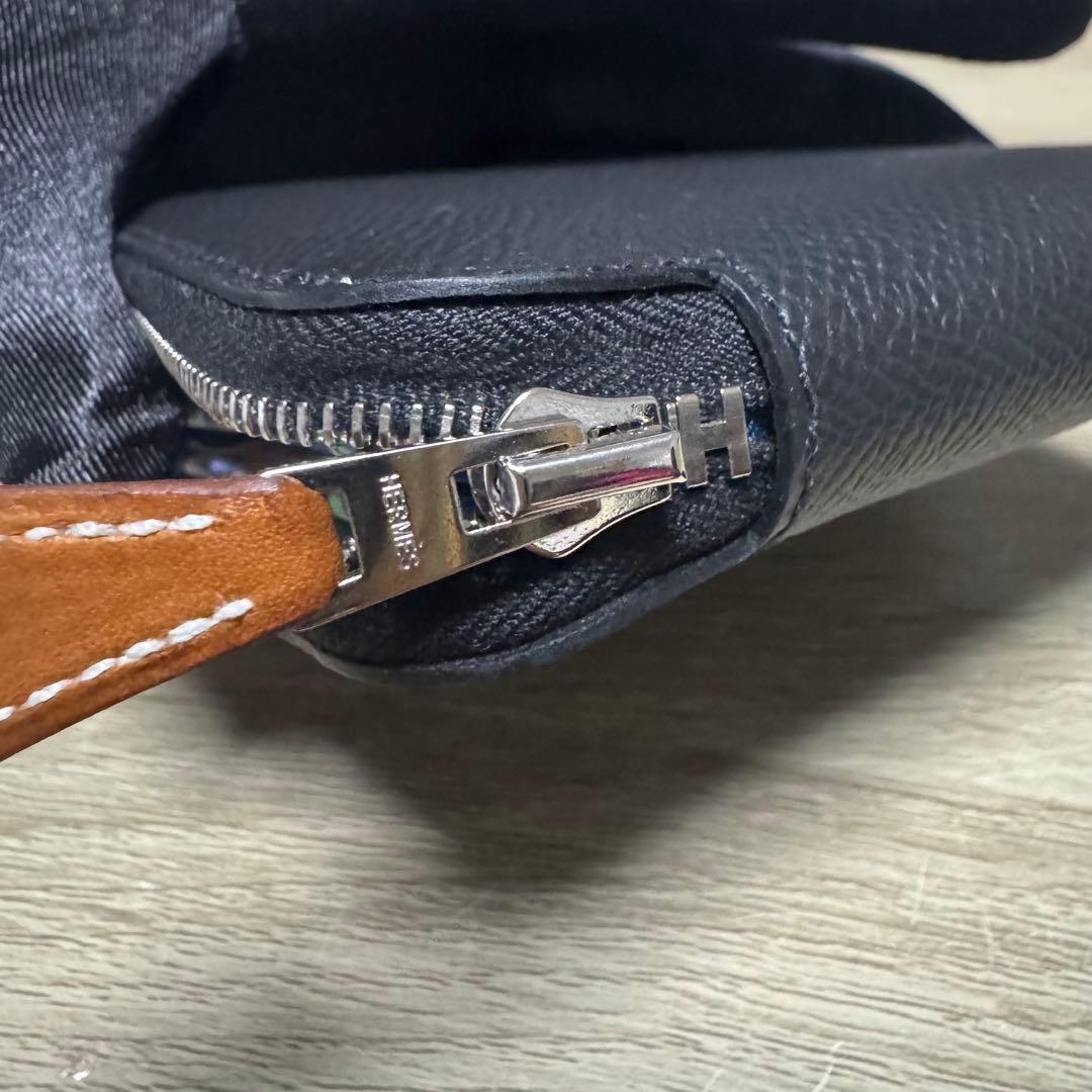 新品未使用 エルメス アザップ シルクイン コンパクト K刻印 Hermes