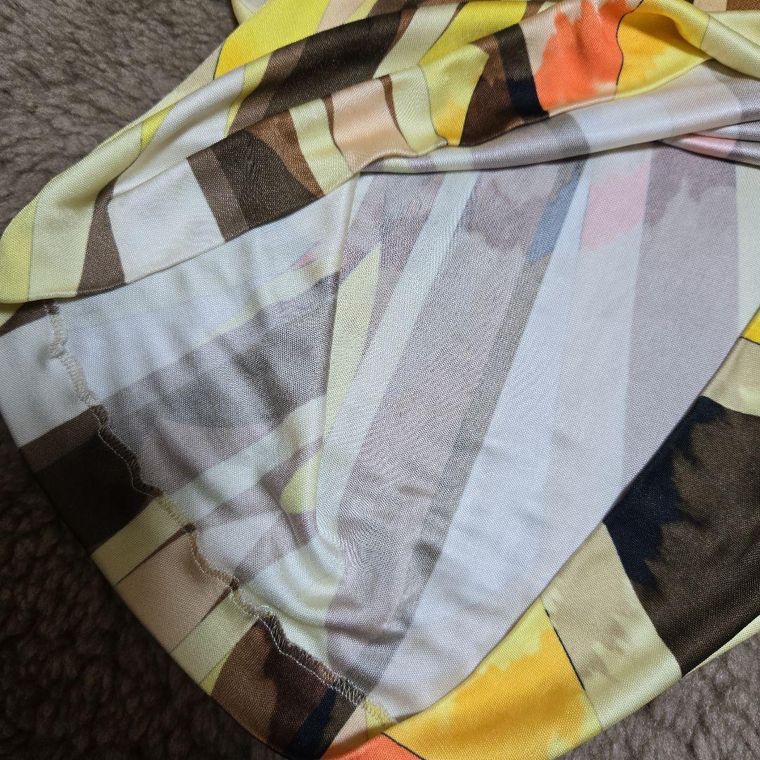 EMILIO PUCCI 幾何学模様 マキシドレス・34