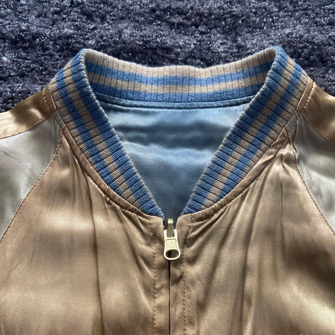 アパルトモン STAMMBAUM リバーシブル スカジャン ヴィンテージ加工