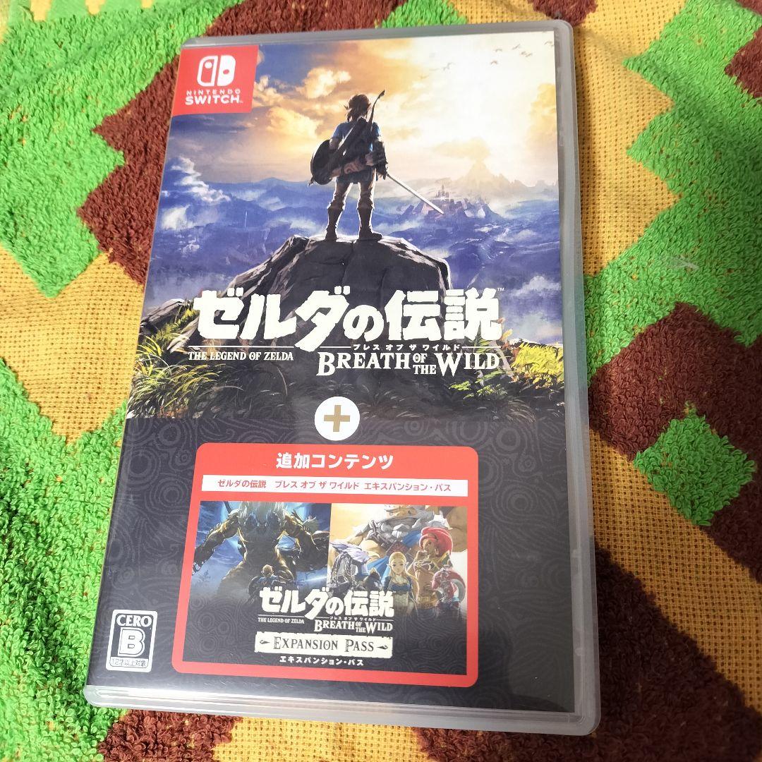 ニンテンドースイッチ　ゼルダの伝説ブレスオブザワイルド+エキスパンション
