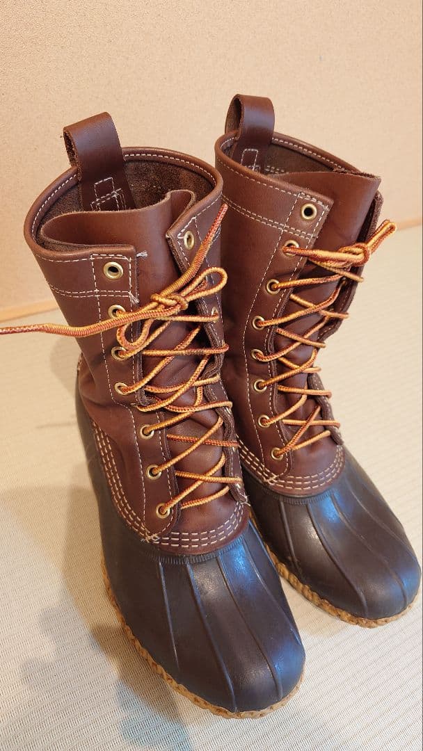 ひろ☆LLBean　レインブーツ8W(約27センチ)【美品】