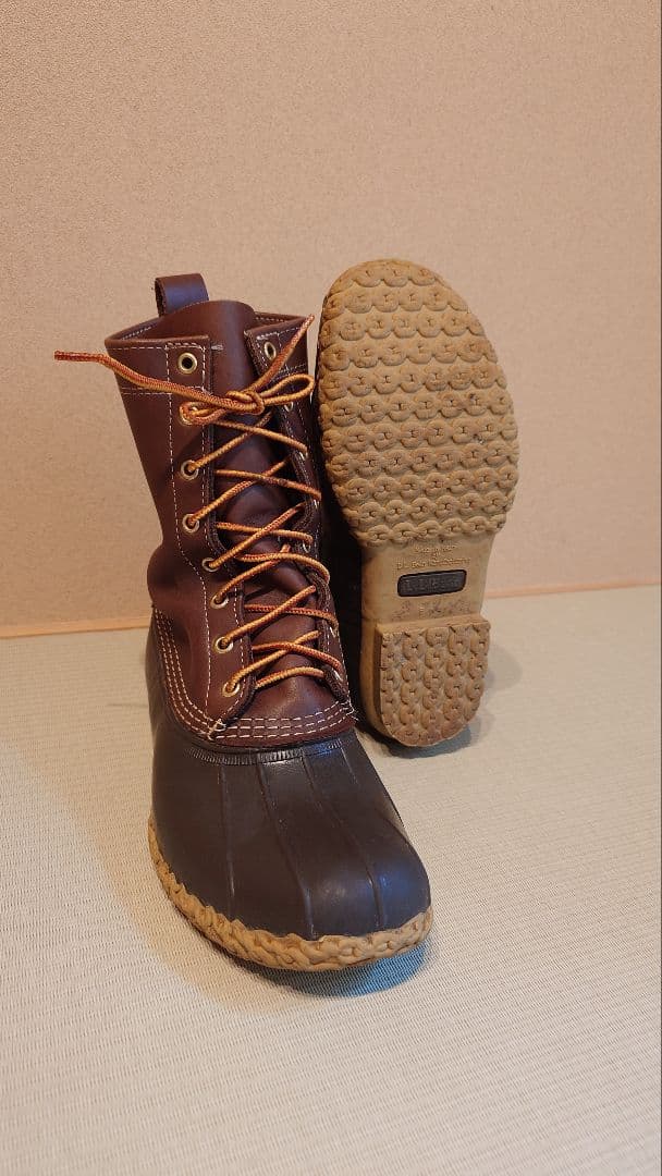 ひろ☆LLBean　レインブーツ8W(約27センチ)【美品】