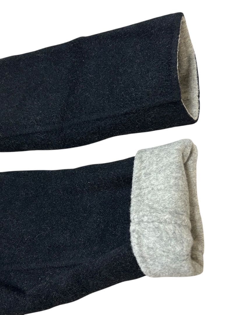 C6539【ADORE】 リバーシブル チェスターコート ウール カシミヤ S