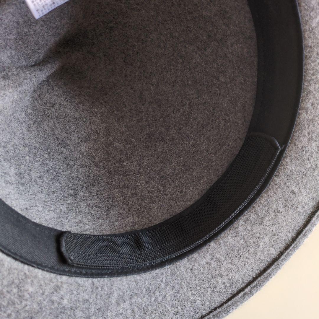 Vivienne Westwoodグレー ウール・フェルト 山型ハット