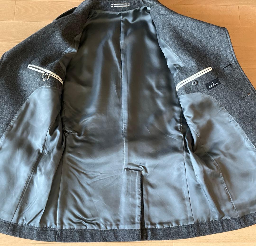 ⭐️美品ポールスミスカシミヤ混ウールピーコートPコート M